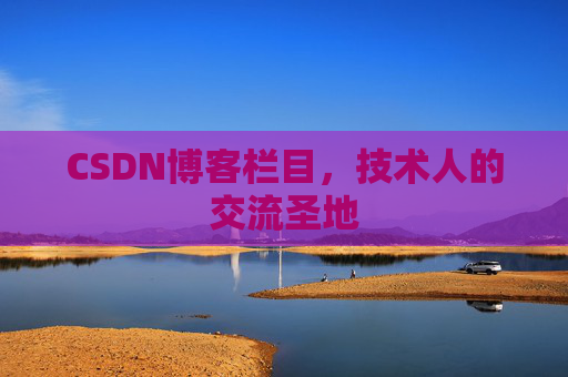 CSDN博客栏目，技术人的交流圣地